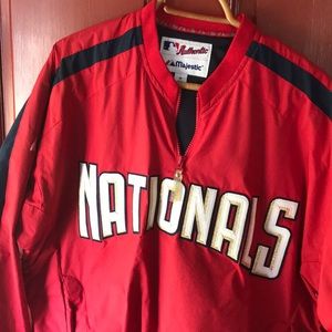 Men’s Washington Nationals pullover jacket